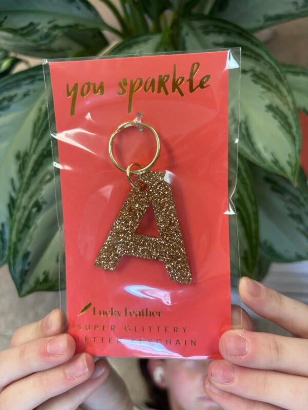 Lucky Leather keychain