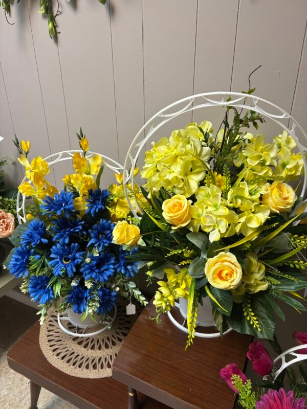 cemetery basket each